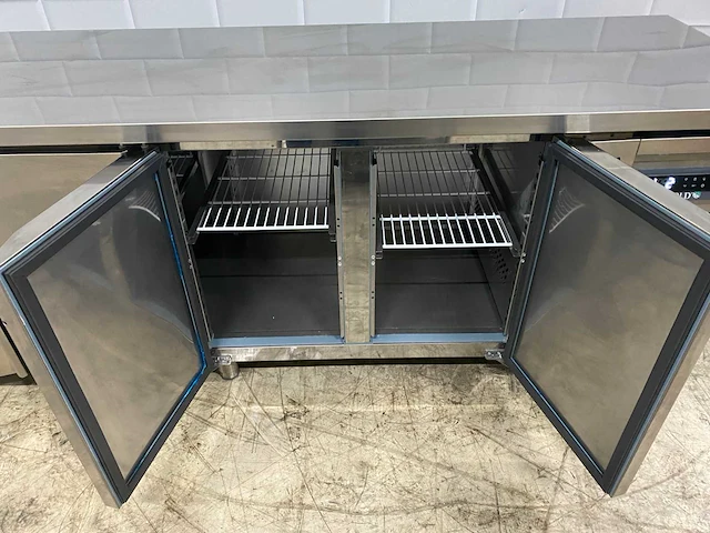 Tefcold cf7410-sp 4-deurs koelwerkbank - afbeelding 2 van  6
