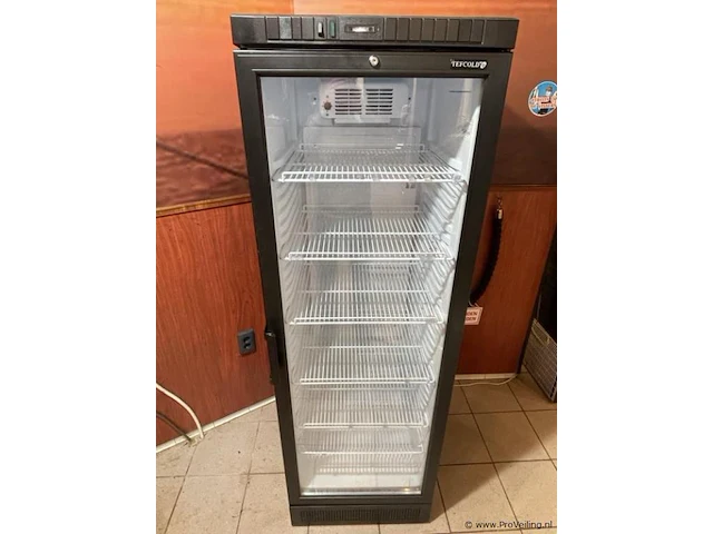 Tefcold koelkast met glazendeur model scu1375 - 60x60x184cm - afbeelding 1 van  4