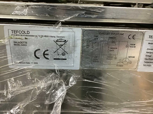 Tefcold koelwerkbank - afbeelding 6 van  7