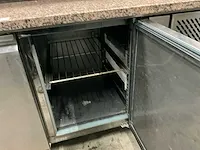 Tefcold pt 1300 pizzawerkbank met saladiere - afbeelding 2 van  11
