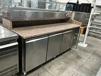 Tefcold pt 1300 pizzawerkbank met saladiere - afbeelding 5 van  11