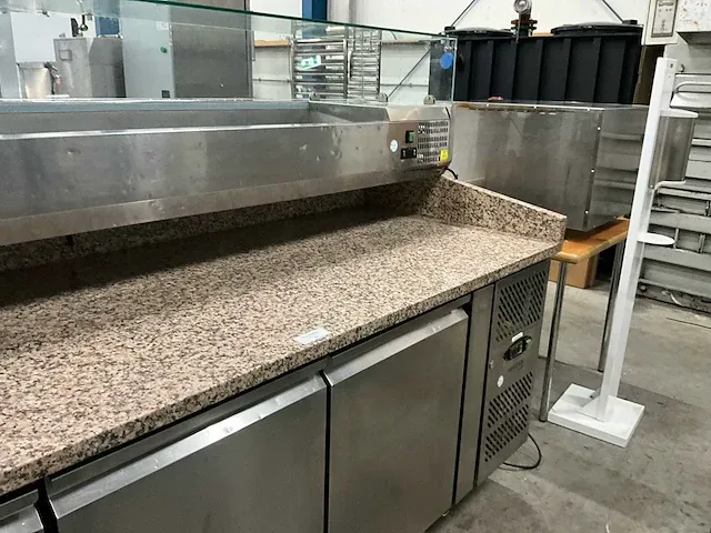 Tefcold pt 1300 pizzawerkbank met saladiere - afbeelding 7 van  11