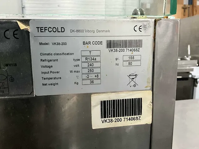 Tefcold pt 1300 pizzawerkbank met saladiere - afbeelding 8 van  11
