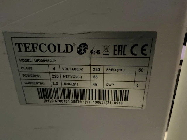 Tefcold uf200vgs-p koelkast - afbeelding 4 van  4