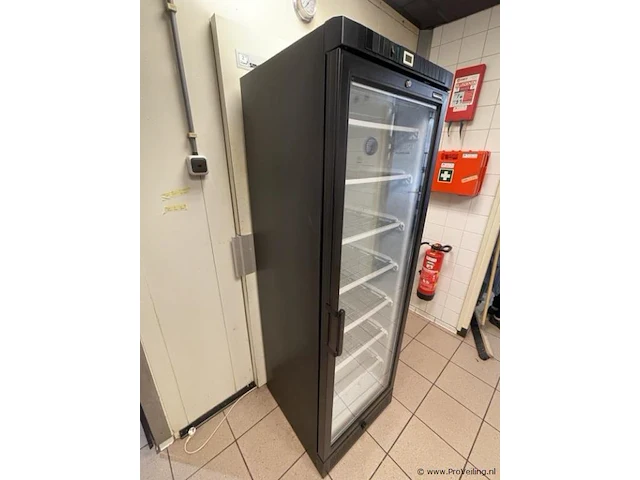 Tefcold vrieskast met glazendeur - model ufsc370g-p - 60x60x184cm - afbeelding 2 van  4