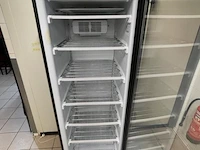 Tefcold vrieskast met glazendeur - model ufsc370g-p - 60x60x184cm - afbeelding 3 van  4