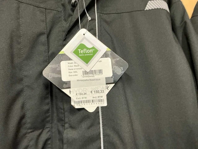 Teflon winterparka werkjas (5x) - afbeelding 5 van  7