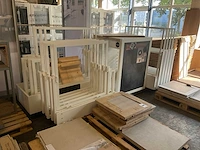 Tegel verkoopdisplays voor groot formaat tegels (4x) - afbeelding 1 van  5