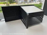 Tegelkast, zwart - afbeelding 1 van  5