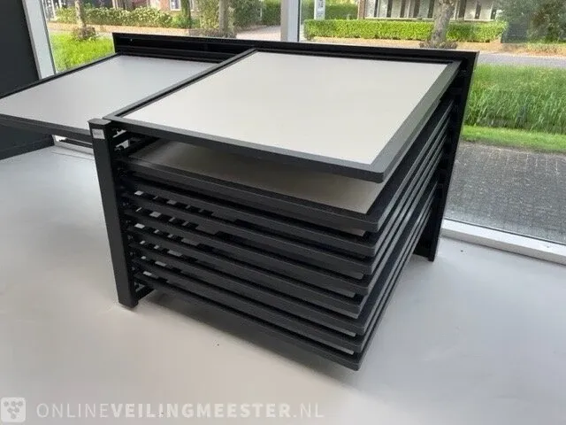Tegelkast, zwart - afbeelding 4 van  5