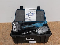 Tegelleg machine, sanderz, blauw, 2025 - afbeelding 1 van  6