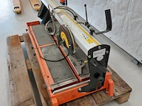 Tegeltafelzaag verstelbaar groot l=950mm/h40mm ~ battipav, vip 290, bouwjaar 2012 - afbeelding 7 van  12