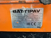 Tegeltafelzaag verstelbaar groot l=950mm/h40mm ~ battipav, vip 290, bouwjaar 2015 - afbeelding 8 van  8