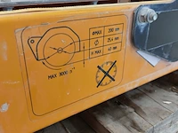 Tegeltafelzaag verstelbaar groot l=950mm/h40mm ~ battipav, vip 290, bouwjaar 2020 - afbeelding 10 van  10