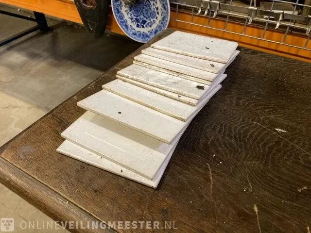 Tegeltjes diverse opdruk in 1 houten krat - afbeelding 9 van  19