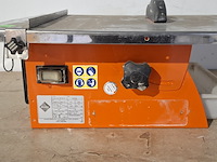 Tegelzaag - 400mm - 230v rubi, nd-200, bouwjaar 2014 - afbeelding 2 van  6