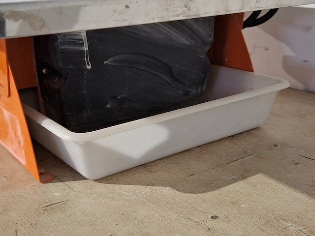 Tegelzaag - 400mm - 230v rubi, nd-200, bouwjaar 2014 - afbeelding 4 van  6