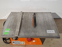 Tegelzaag - 400mm - 230v rubi, nd-200, bouwjaar 2014 - afbeelding 3 van  5