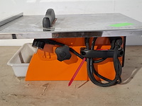 Tegelzaag - 400mm - 230v rubi, nd-200, bouwjaar 2019 - afbeelding 6 van  7