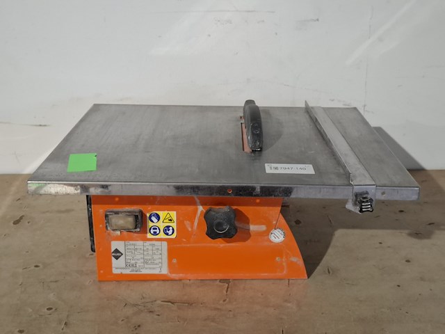 Tegelzaag - 400mm - 230v rubi, nd-200, bouwjaar 2019 - afbeelding 1 van  7