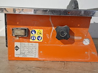 Tegelzaag - 400mm - 230v rubi, nd-200, bouwjaar 2019 - afbeelding 3 van  7