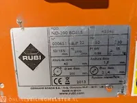 Tegelzaag rubi, nd-200, bouwjaar 2013 - afbeelding 3 van  6
