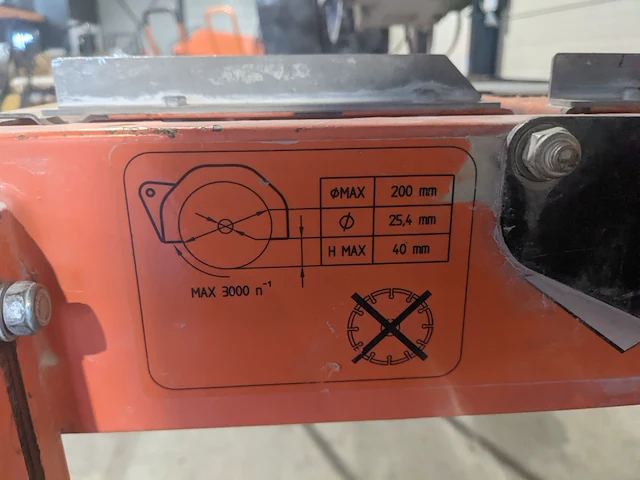 Tegelzaagmachine - 900mm - 230v, battipav, vip 290, 2018 - afbeelding 4 van  12