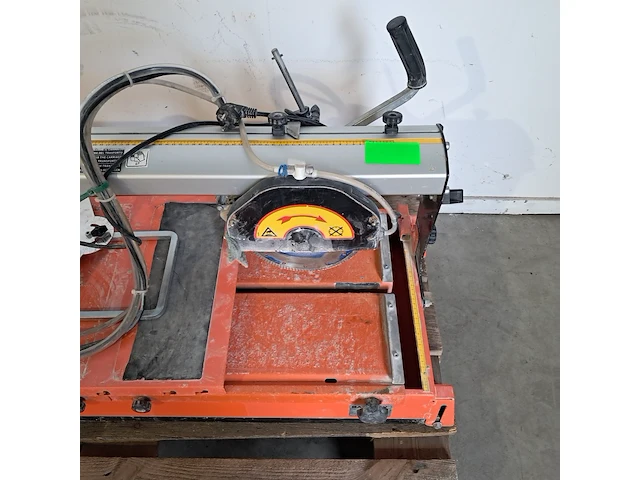 Tegelzaagmachine - 900mm - 230v, battipav, vip 290, 2020 - afbeelding 7 van  12