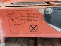 Tegelzaagmachine - 900mm - 230v battipav, vip 290, bouwjaar 2016 - afbeelding 9 van  9