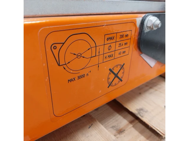 Tegelzaagmachine - 900mm - 230v battipav, vip 290, bouwjaar 2019 - afbeelding 4 van  13