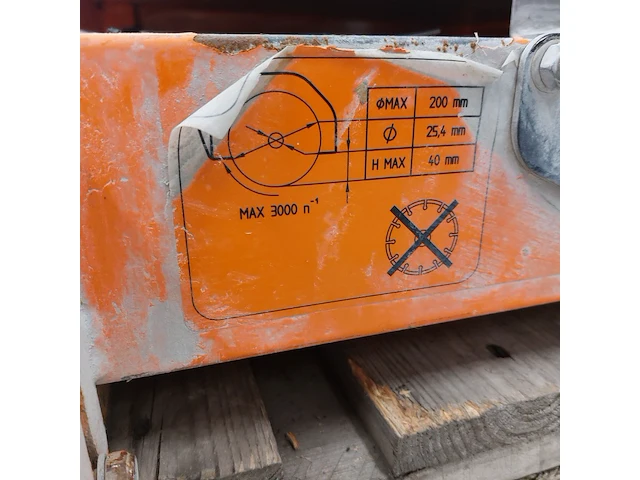 Tegelzaagmachine - 900mm - 230v battipav, vip 290, bouwjaar 2019 - afbeelding 2 van  11