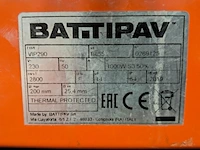 Tegelzaagmachine - 900mm - 230v battipav, vip 290, bouwjaar 2019 - afbeelding 8 van  8