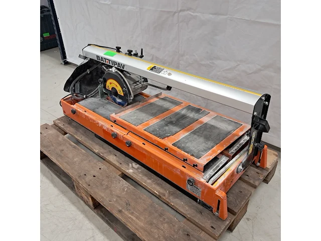 Tegelzaagmachine - 900mm - 230v battipav, vip 290, bouwjaar 2020 - afbeelding 4 van  7