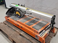 Tegelzaagmachine - 900mm - 230v battipav, vip 290, bouwjaar 2020 - afbeelding 4 van  7