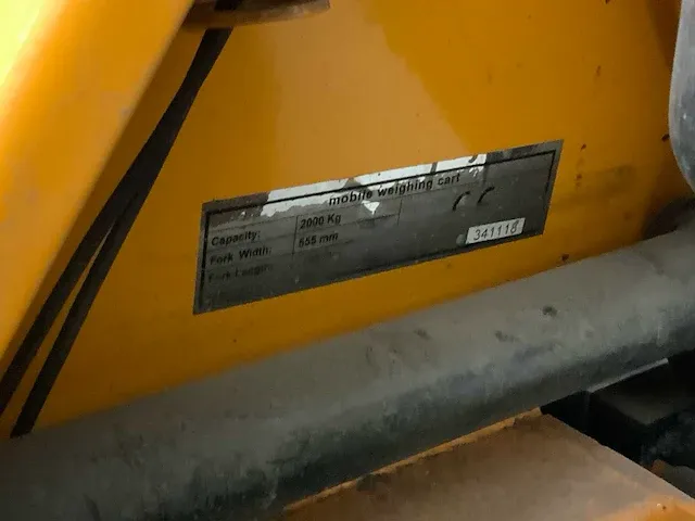 Tegra hand hydraulische palletwagen - afbeelding 6 van  6