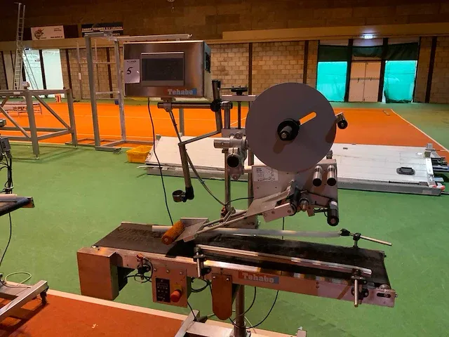 Tehabo bru2500 labelmachine - afbeelding 2 van  6