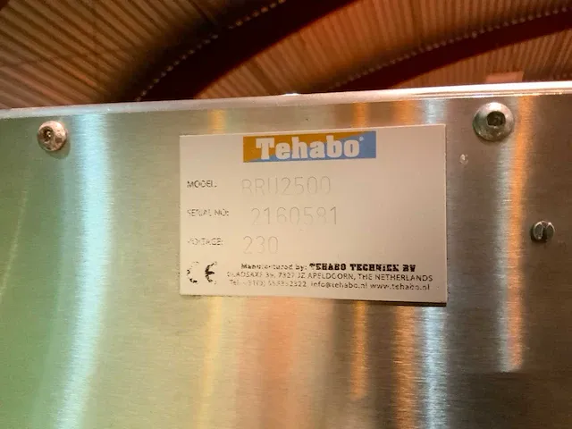 Tehabo bru2500 labelmachine - afbeelding 6 van  6
