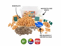 Teifoc tei 660 steenbouwdoos creatieve bouwdoos met 850 componenten knutselset voor kinderen vanaf 6 jaar - afbeelding 1 van  5