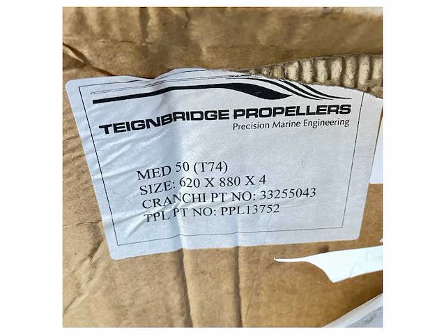 Teignbridge 4 -blade nibral propeller 620 x 880 l - 33255043 - afbeelding 4 van  5
