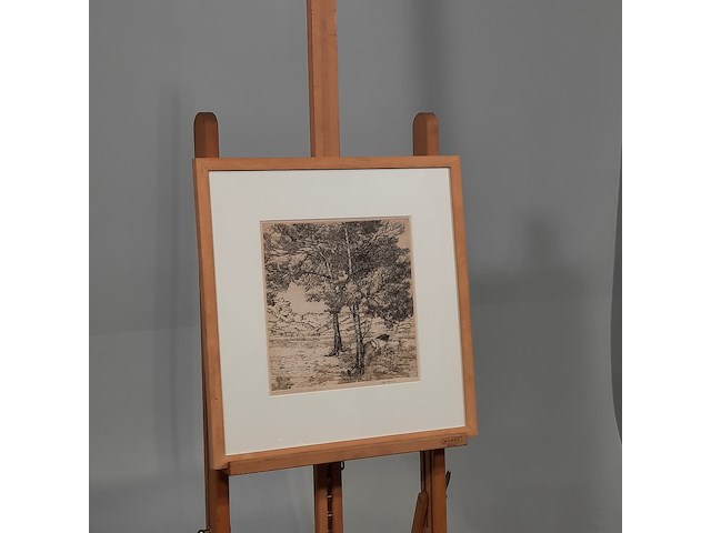 Tekening, a. metz, als god in frankrijk, 1969 - afbeelding 2 van  8