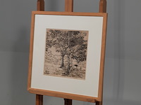 Tekening, a. metz, als god in frankrijk, 1969 - afbeelding 3 van  8