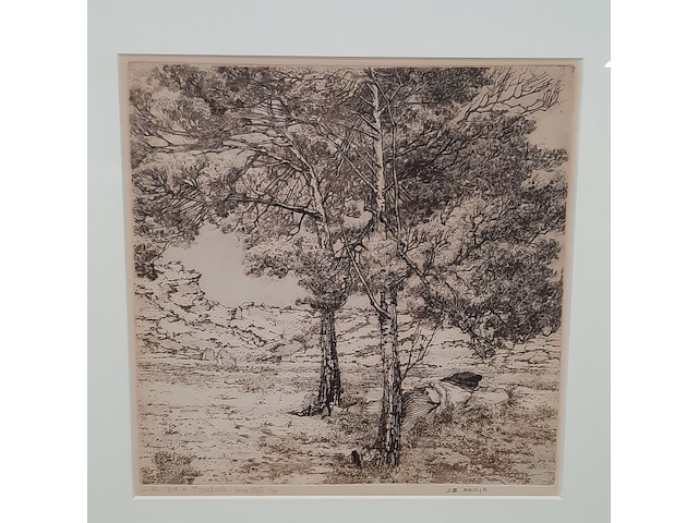 Tekening, a. metz, als god in frankrijk, 1969 - afbeelding 5 van  8