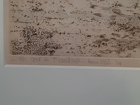 Tekening, a. metz, als god in frankrijk, 1969 - afbeelding 8 van  8