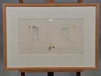 Tekening, b. lens, 1970 - afbeelding 1 van  9