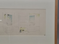 Tekening, b. lens, 1970 - afbeelding 3 van  9