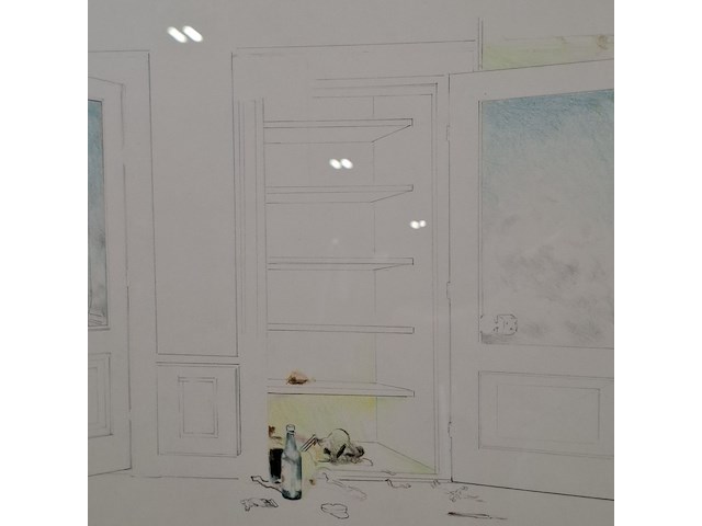 Tekening, b. lens, 1970 - afbeelding 5 van  9