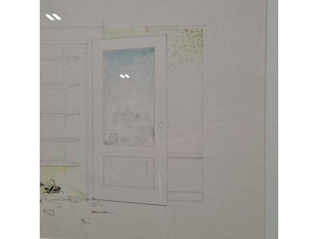 Tekening, b. lens, 1970 - afbeelding 6 van  9