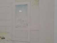 Tekening, b. lens, 1970 - afbeelding 6 van  9