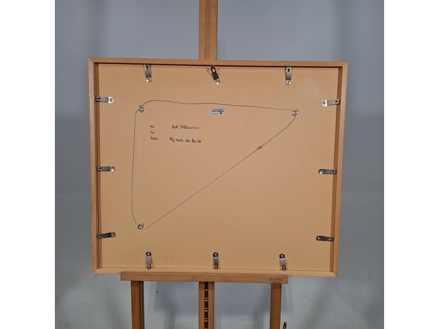 Tekening, g. alberts, hij rook de lente 71/100, 2001 - afbeelding 2 van  18