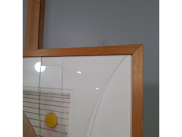 Tekening, g. alberts, hij rook de lente 71/100, 2001 - afbeelding 15 van  18